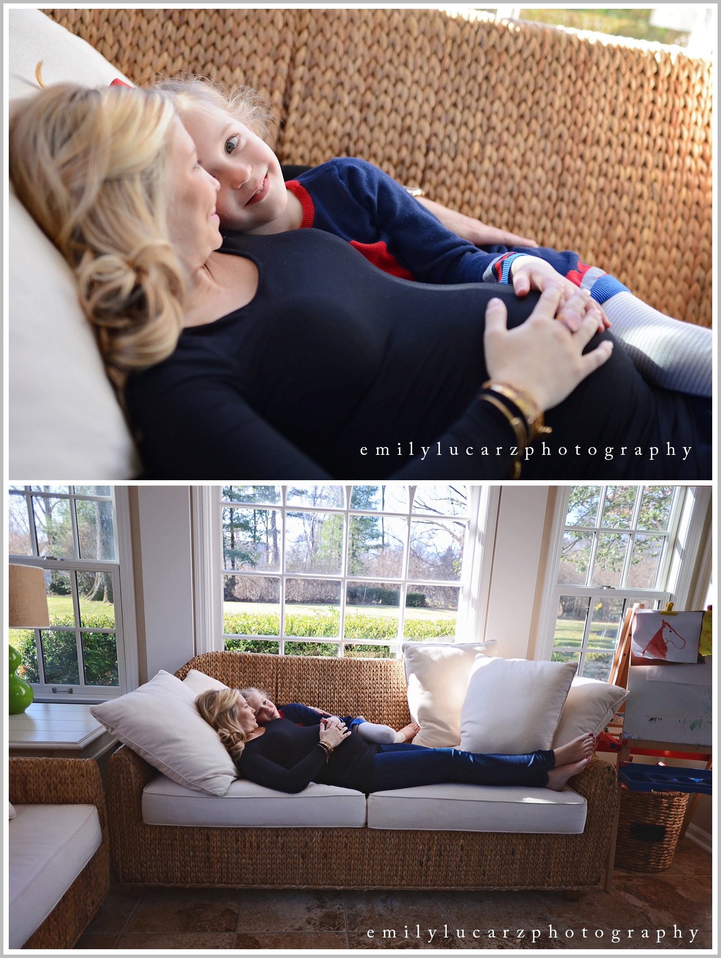 Lifestyle maternity session in Huntleigh MO